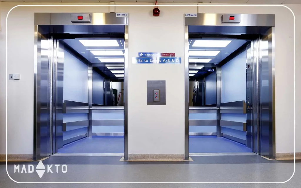 استانداردها و قوانین طراحی آسانسور بیمارستانی-ماداکتو آسانسور
