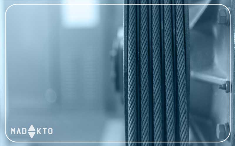 کابل کشنده آسانسور-سرویس و نگه داری آسانسور-ماداکتو آسانسور